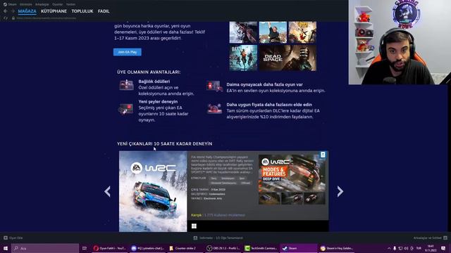 BİR DAHA ALAMAYACAĞINIZ 25 OYUN ÖNERİSİ ! STEAM VS EPİC GAMES смотреть онлайн