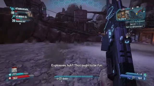 Borderlands 2 - Krieg the Pyscho - Part 35 - Feeding Fido - 720p HD смотреть онлайн