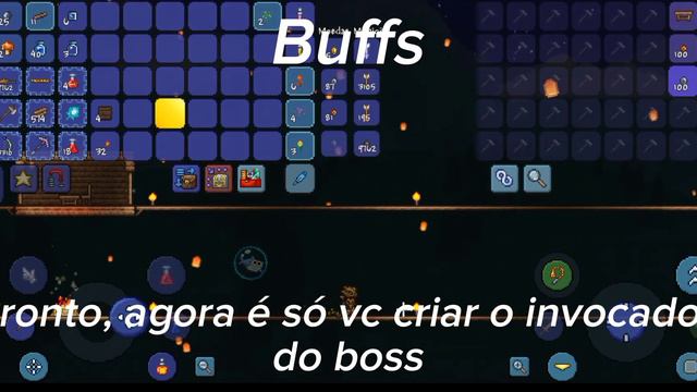 Como fazer uma arena,Buffs, Poções e uma dica no Terraria смотреть онлайн