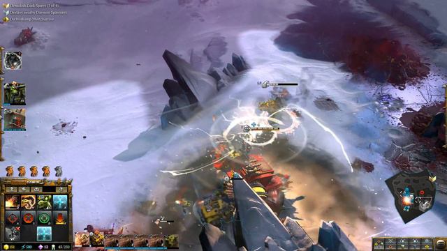 Warhammer 40000 Dawn of War III - Mission 16 - The Storm Prince (4k) смотреть онлайн