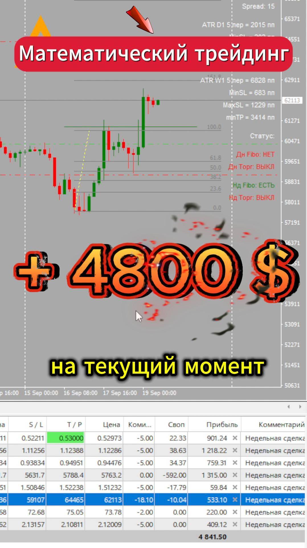 Торговля на рынке Форекс BITCOIN + 4800 $ Разгон депозита смотреть онлайн