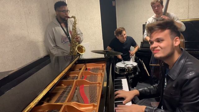 Blue world John Coltrane by Jesus molina quartet (Full Rehearsal video) смотреть онлайн