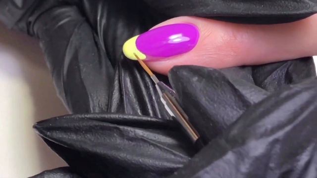 МК "Цветной френч" (нестандартный вариант) смотреть онлайн