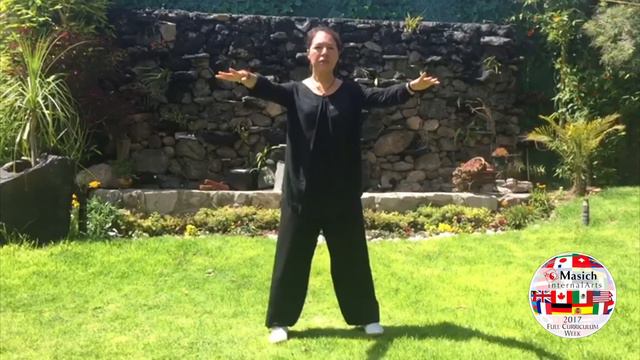 5 Section Taijiquan—Five Section Brocade (Section 5) Ricardo Buenaventura and Josefina Hernández смотреть онлайн