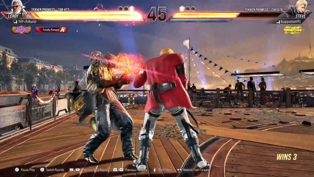 THY chikurin (Leroy) vs buppamen91 (Steve) Ranked Match Set (Tekken 8) смотреть онлайн