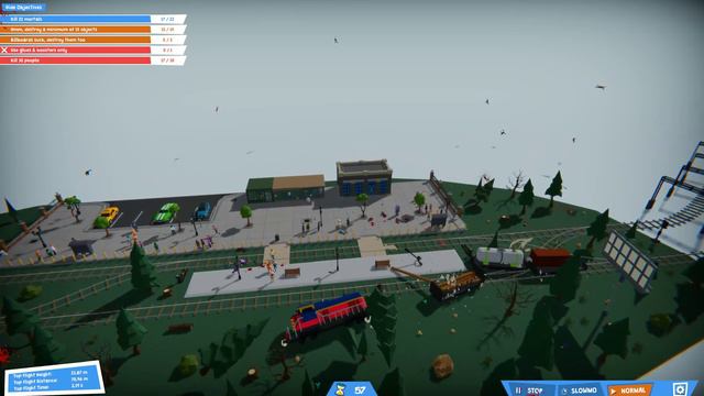 Beware of Trains Level 1 Begining of an End - 3 Skulls - Beginning - Train Crash Simulator Gameplay смотреть онлайн