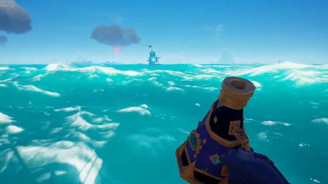 Sea of Thieves ''peaple chasing players doing the revenge of the morning star'' tall tale gets karm смотреть онлайн