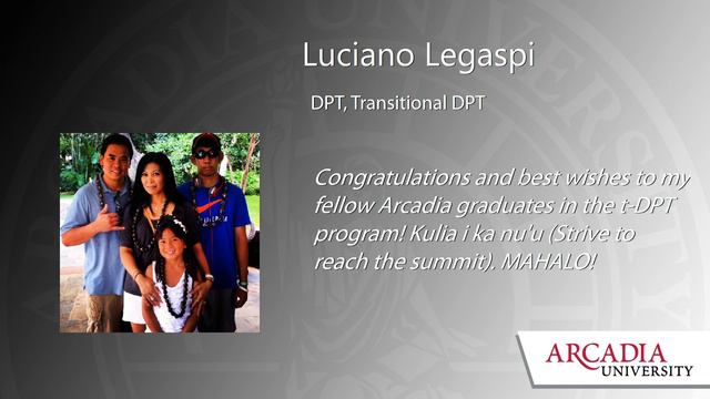 Arcadia's Class of 2020 Graduate Candidates смотреть онлайн