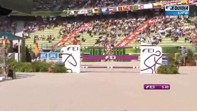 Eric Lamaze - Zigali PS revient sur le 4 points - Equipe - CSO - JEM - 03/09/14 смотреть онлайн