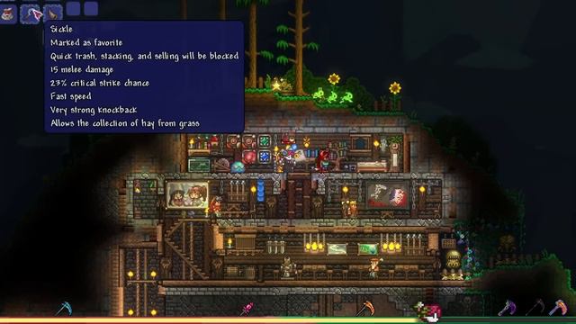 เคียวทั้งเกม จบเกมTerraria ภายใน100วัน สอนเล่นไปด้วย смотреть онлайн