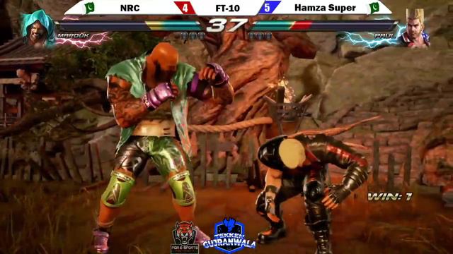 FT10 NRC (Geese,Mar,Drg) VS Hamza Super (Leroy,Paul) Tekken 7 Pakistan смотреть онлайн