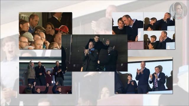 Prince George BEAMING SMILE As Joins William To Cheer On Dad's Beloved Aston Villa смотреть онлайн