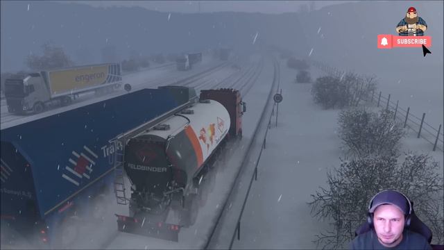[ETS2 v1.46] Frosty Winter v9.3 + Physic & Wheels *Testdrive* смотреть онлайн