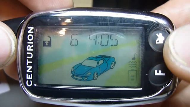 Настройки брелка Centurion Tango V2 смотреть онлайн