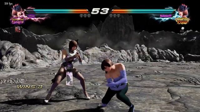 Fighting Herself On The Moon Mirror Match Tekken 7 Anna Vs Anna
