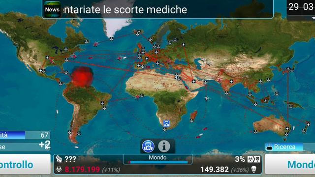 Plague Inc. Cura, virus mod. brutale. смотреть онлайн