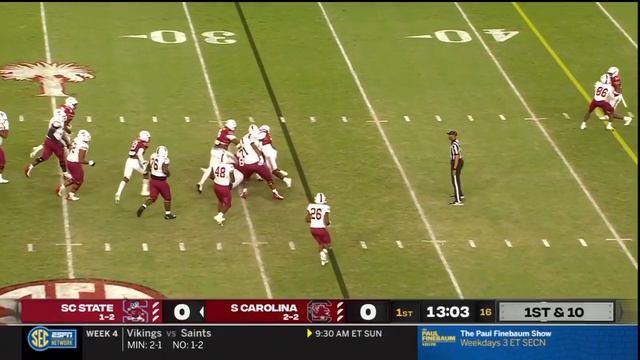 2022 USC vs SC State - Sherrod Greene, Tonka Hemingway Sack смотреть онлайн