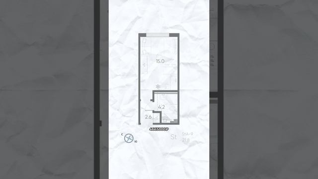 Квартира за 57 000 и материнский капитал (семейная ипотека).