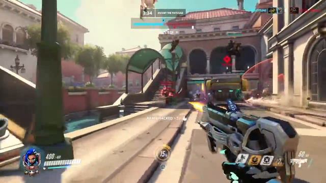 Overwatch Hammond gets WRECKED смотреть онлайн