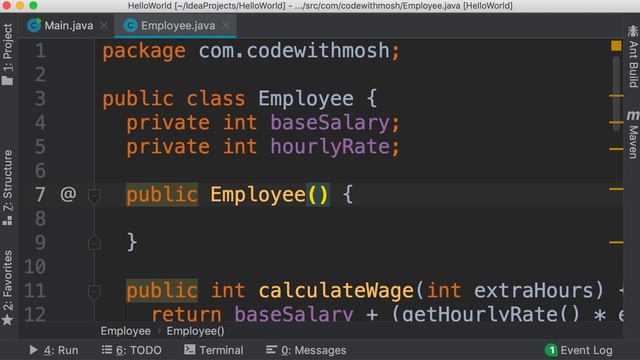 16- Constructors смотреть онлайн