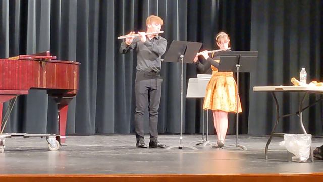 Flute Duet Solo Ensemble March 2022 смотреть онлайн