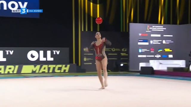Linoy Ashram (ISR) pelota AA - Campeonato de Europa 2020 смотреть онлайн