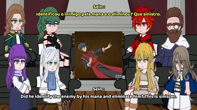 Sousou no Frieren react to Yogiri Takatou || My instant death ability - Gacha React смотреть онлайн