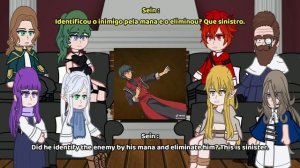 Sousou no Frieren react to Yogiri Takatou || My instant death ability - Gacha React