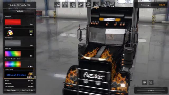 GHOST RIDER SKIN AMERICAN TRUCK SIMULATOR STEAM WORKSHOP смотреть онлайн
