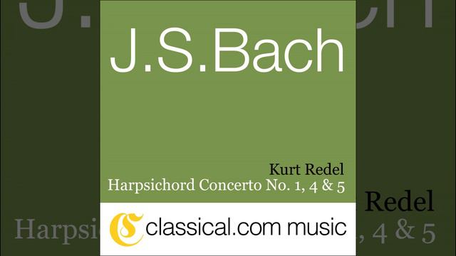 Harpsichord Concerto No. 1 in D minor, BWV 1052 - Allegro II смотреть онлайн