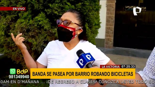 La Victoria: roban bicicletas en barrio pese a que comisaría está a dos cuadras смотреть онлайн