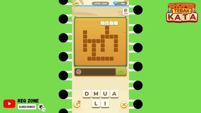 SHOPEE TEBAK KATA | LEVEL 1431-1440 смотреть онлайн