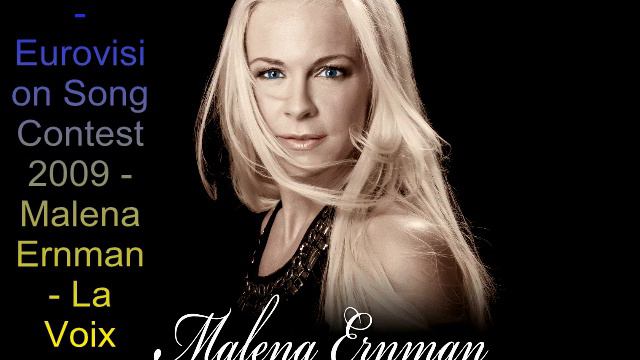 Eurovision Song Contest 2009 Sweden Malena Ernman La Voix смотреть онлайн