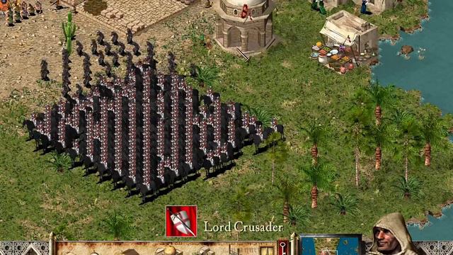 StrongHold Crusader Mission 16 gameplay with trainer unlimited money||Amir Bros Gaming|| смотреть онлайн