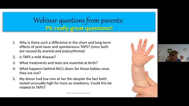 Long Term Effects Of TAPS Webinar Part 1.2 - Prof. Enrico Lopriore Q&A смотреть онлайн