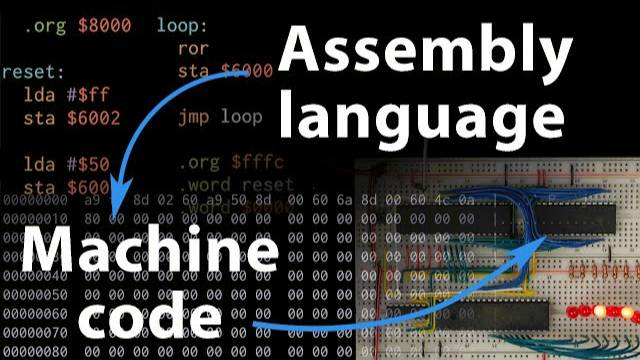 Assembly language vs. machine code — 6502 part 3 смотреть онлайн
