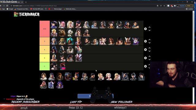 Online Ranked Character Tierlist | TEKKEN 7 смотреть онлайн