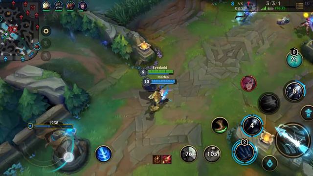 Ashe | League of Legend Wildrift | Beta Test смотреть онлайн