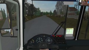 ОМСИ 2 ОМУТНИНСК МАРШРУТ №2 ЛЕСОЗАВОДСКАЯ - МИРНЫЙ АВТОБУС ПАЗ 4234