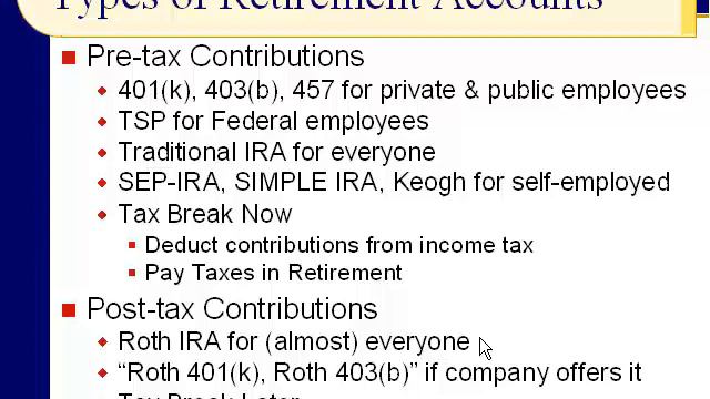BUS121 Chapter 14 - Retirement Planning - 401(k)'s, Roth IRA, etc. - Slides 1 to 22 - Fall 2018 смотреть онлайн