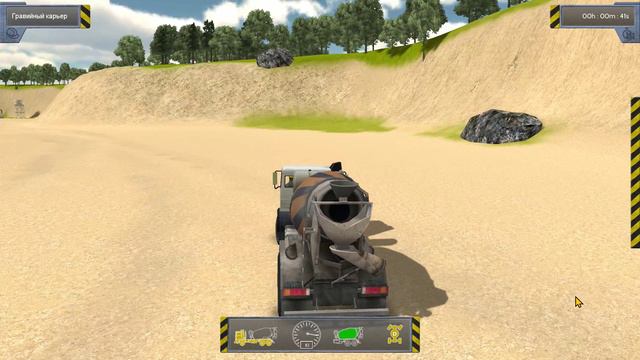 Construction Simulator 2012 Гравийный карьер Бетоносмеситель 01-Rock смотреть онлайн