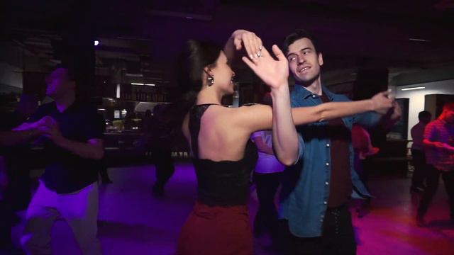 Anyday Party. Dima & Alena. #Bachata Improvisation