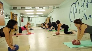 тренировка с малым мячом