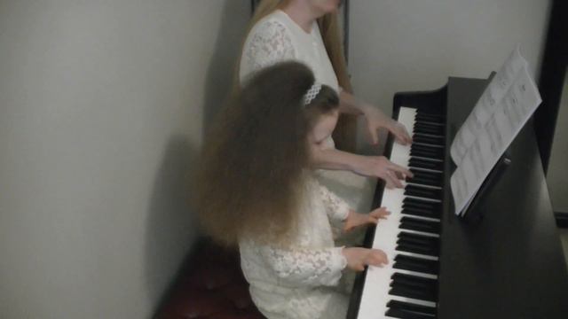 174 - April Smirnoff's CAPMT Piano Auditions 2020 - H Berens "Allegro" Piano Duet смотреть онлайн