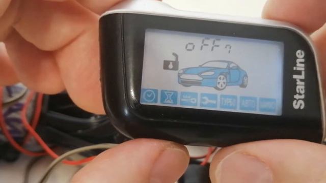 Запуск двигателя по будильнику Starline A93 смотреть онлайн