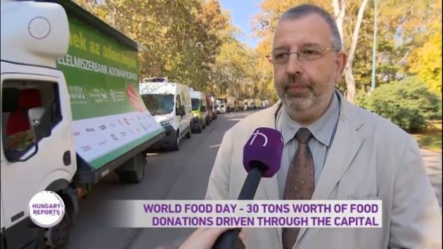 Hungarians Donate 30 Tons Worth Of Food To Help Fight World Hunger смотреть онлайн