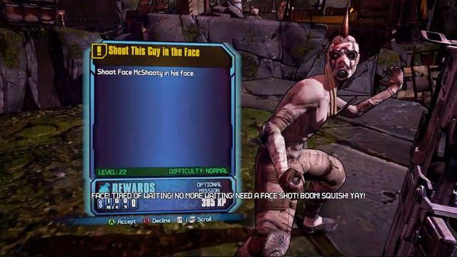 Borderlands 2 Face McShooty Voice Reel смотреть онлайн