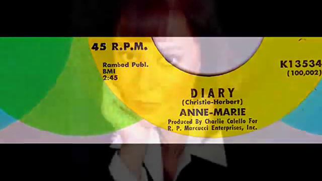 Anne-Marie (Ann Anello) - DIARY (Lou Christie) - Bell Sound Studios (1966) смотреть онлайн