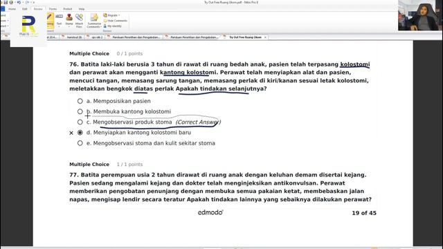 Pembahasan Soal UKOM NERS dan D3 Keperawatan 2022 (Try out 71-80) смотреть онлайн