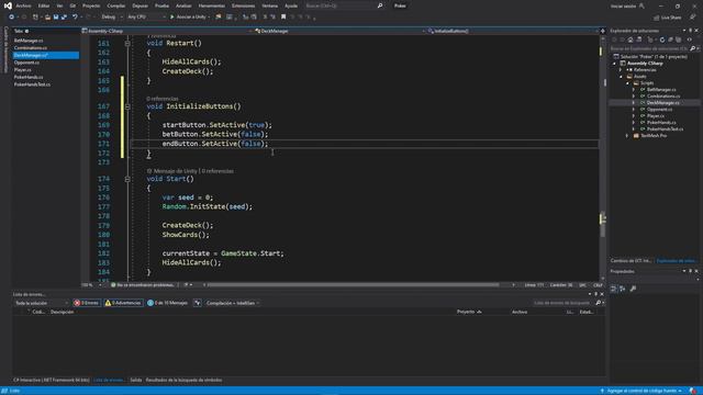 Curso de Unity y C con Poker - 9 - Creación de Jugador y Oponente смотреть онлайн